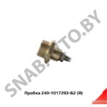 Пробка перепускного клапана ЯМЗ-240, Автодизель 240-1017293-Б2