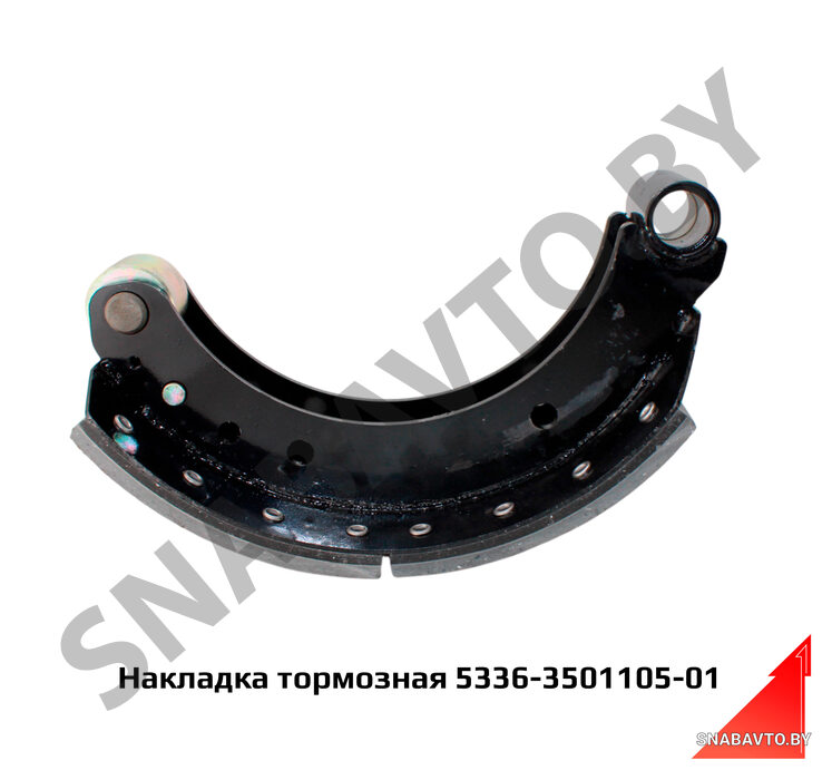 Фрикционная тормозная накладка для барабанных тормозов (супер) 5336-3501105-01, Трибо