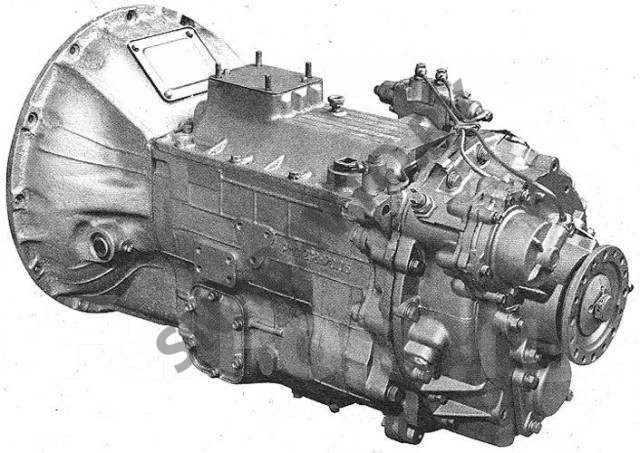 Статья: Схема устройства КПП МАЗ