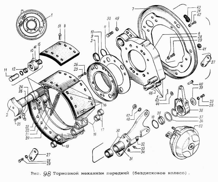 Ускоритель тормозов маз