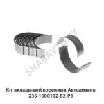 К-т вкладышей коренных,Автодизель 236-1000102-Б2-Р3
