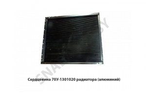 Сердцевина радиатора (алюминий) 70У-1301020