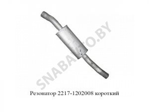 Резонатор короткий 2217-1202008