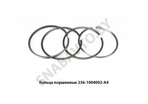 Кольца поршневые комплект 236-1004002-А4
