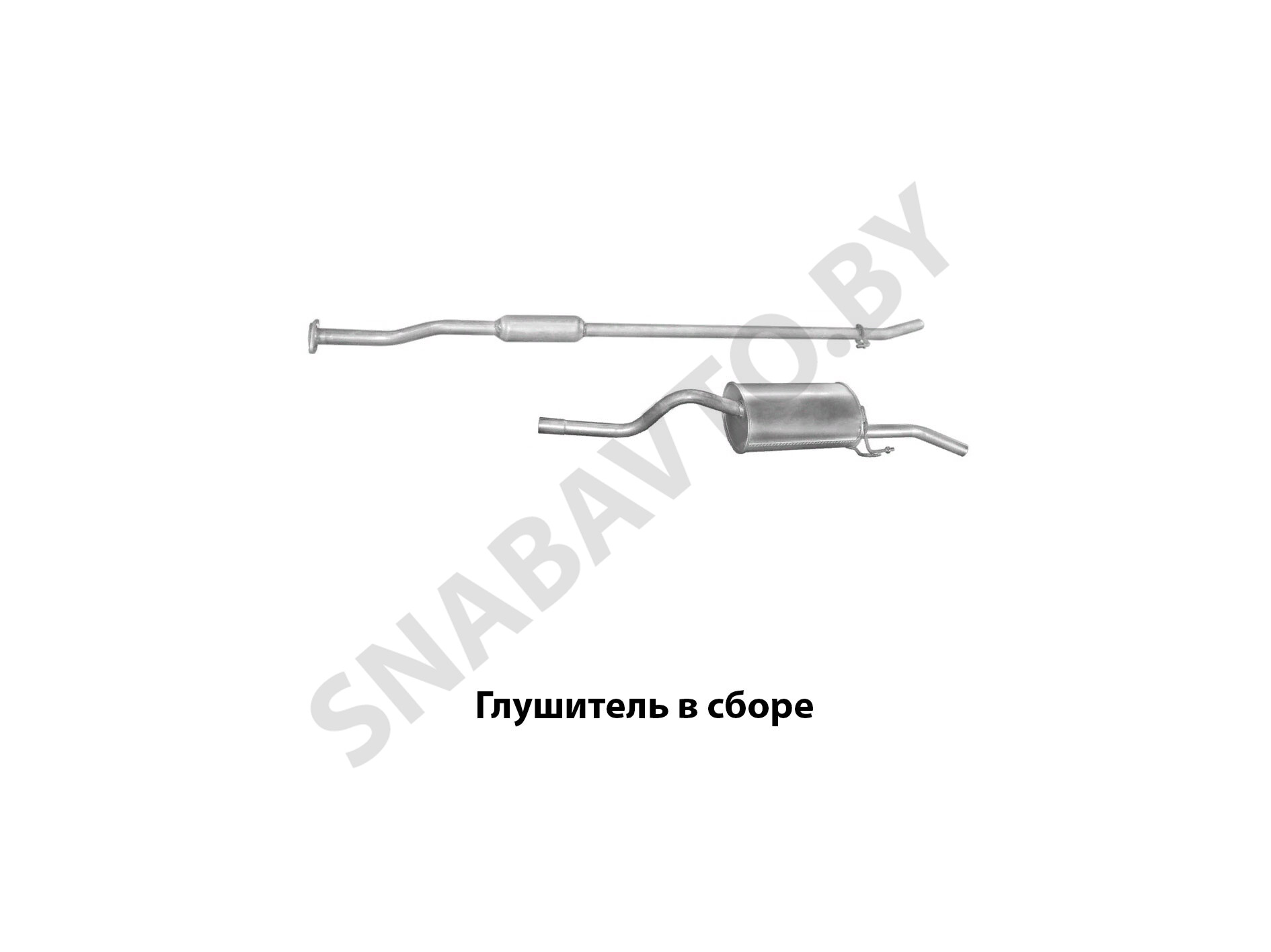 Глушитель в сборе 245-1205015