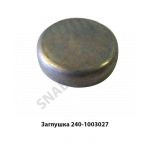 Заглушка блока цилиндров нижняя 240-1003027