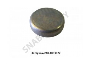 Заглушка блока цилиндров нижняя 240-1003027