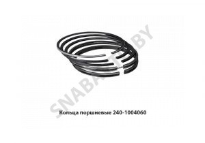 Кольца поршневые моторокомплект 240-1004060