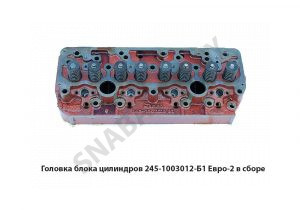 Головка блока цилиндров Евро-2 в сборе 245-1003012-Б1