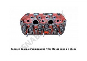 Головка блока цилиндров Евро-2 в сборе 260-1003012-А2