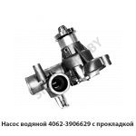 Насос водяной с прокладкой 4062-3906629