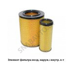 Элемент фильтра возд. наруж.+внутр. к-т DIFA 4332/4332.01