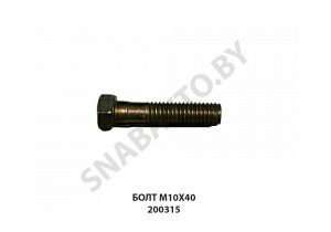 Болт М10х40 200315