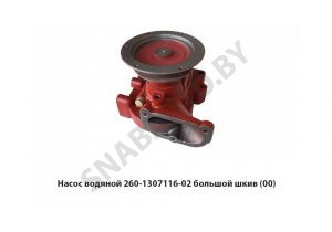 Насос водяной большой шкив Д-260.1 260-1307116-02