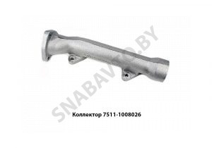 Коллектор выпускной евро-2 задн.левый,Автодизель 7511.1008026