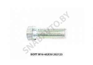 Болт М16-6gх50 202123
