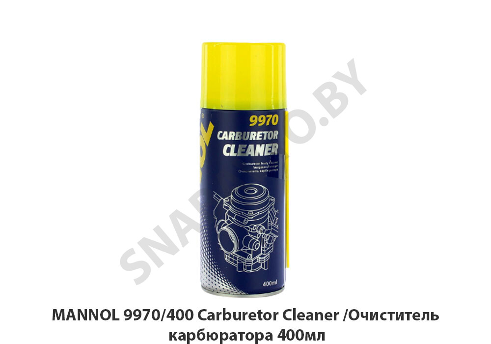 MANNOL 9970/400 Carburetor Cleaner /Очиститель карбюратора 400мл б/н, MANNOL