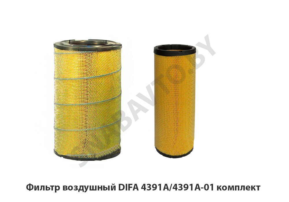Фильтр воздушный DIFA 4391A/4391A-01 комплект