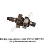 Дифференциал межосевой 6430-2506010-020 (33 зуба овальное банджо) 6430-2506010-020