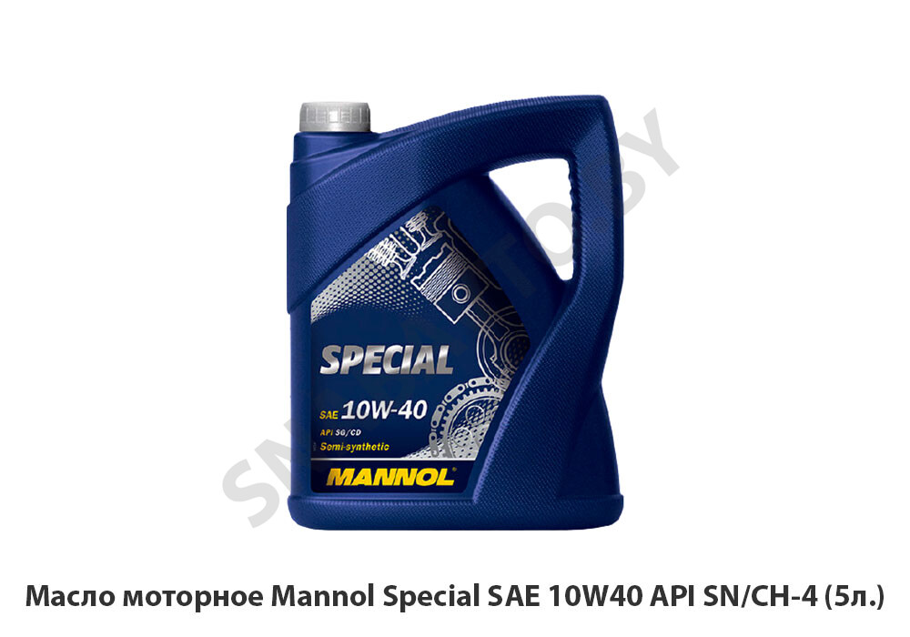 Масло моторное Mannol Special  SAE 10W40 API SN/CH-4 (5л.) 