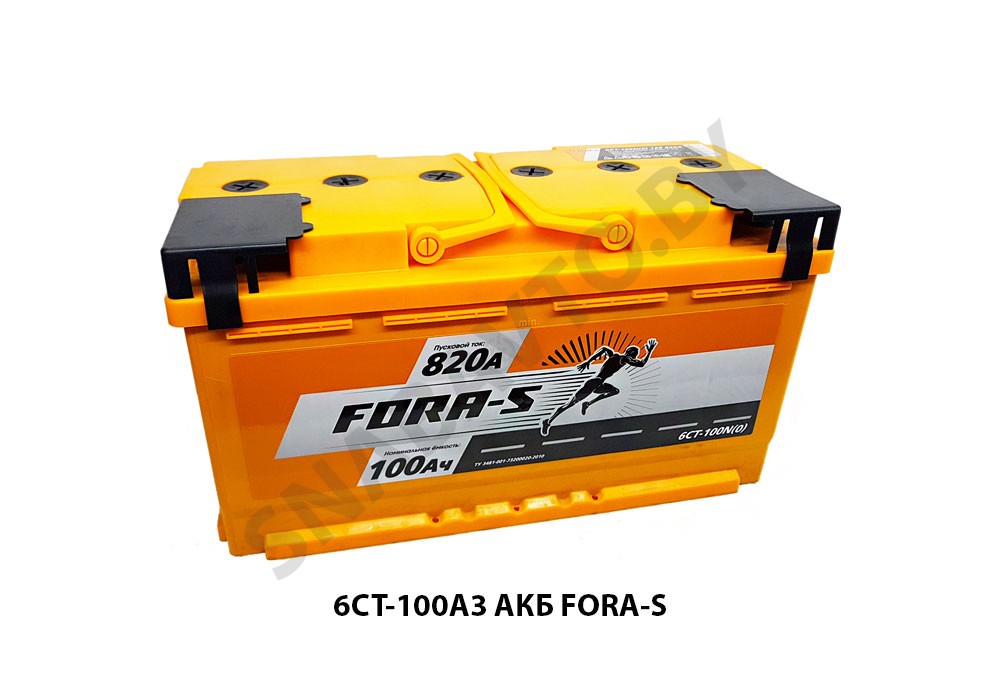 АКБ  FORA-S 6СТ-100А3, FORA-S