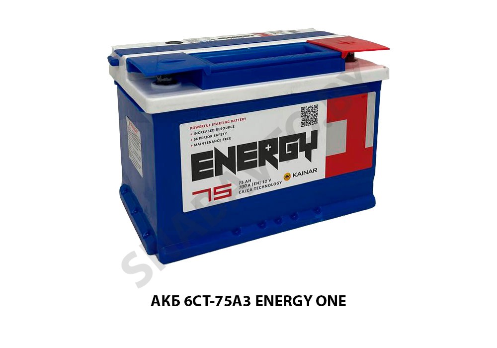 АКБ  ENERGY ONE 6СТ-75А3, 